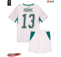 Senegal Iliman Ndiaye #13 Koszulka Podstawowa dzieci MŚ 2026 Krótki Rękaw (+ krótkie spodenki)